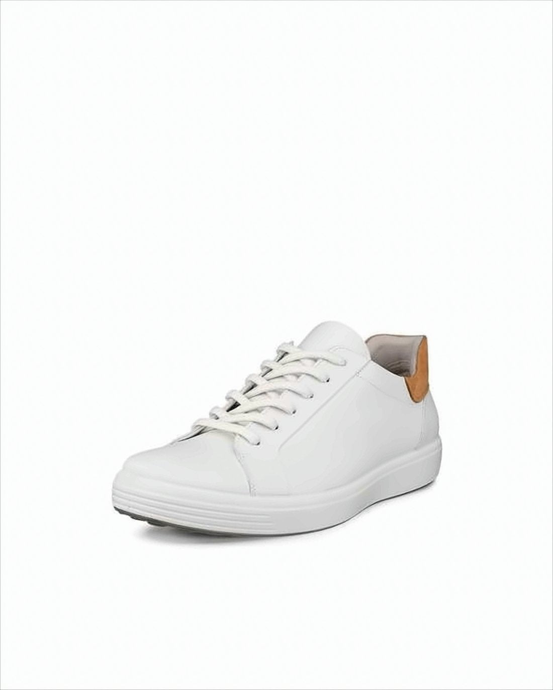 Low-Top Sneakers with Smooth Leather Upper