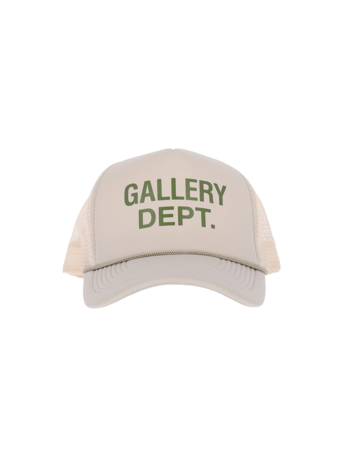Grey Curved Visor Logo Baseball Cap