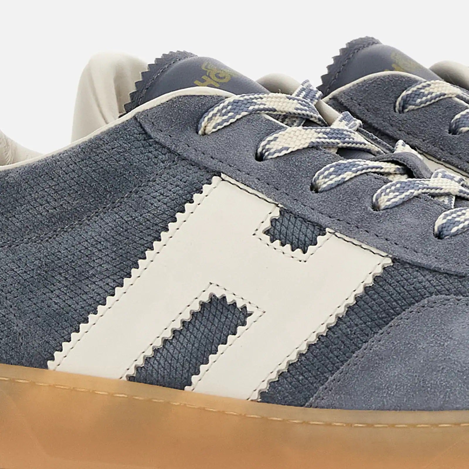 Cool Allacciato H Sneakers in Blue Denim