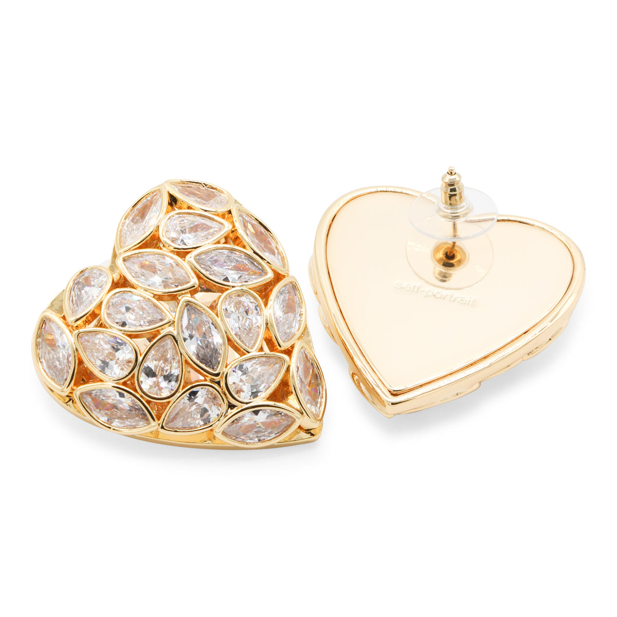 Gold Crystal Earrings