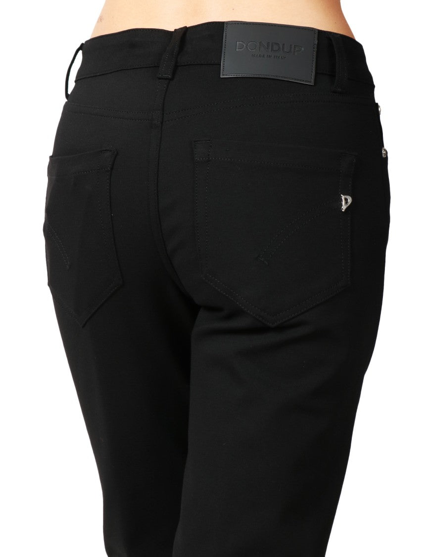 Straight-Leg Jeans with Mid-Rise Waist