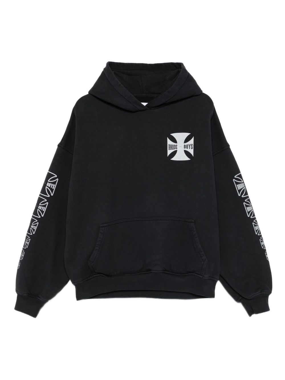 Hooded Black Sweater