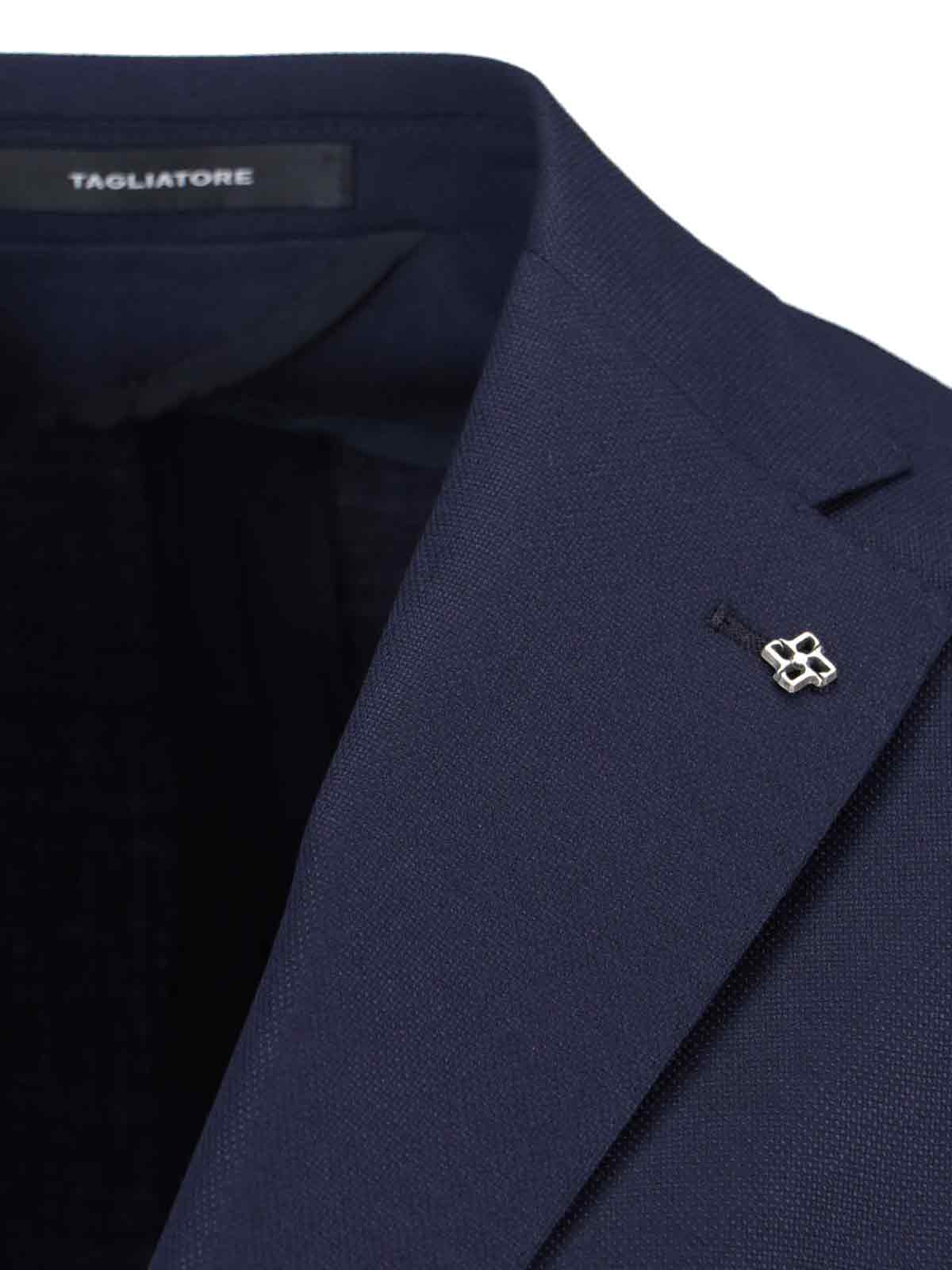 Single-Breasted Blazer – Blue