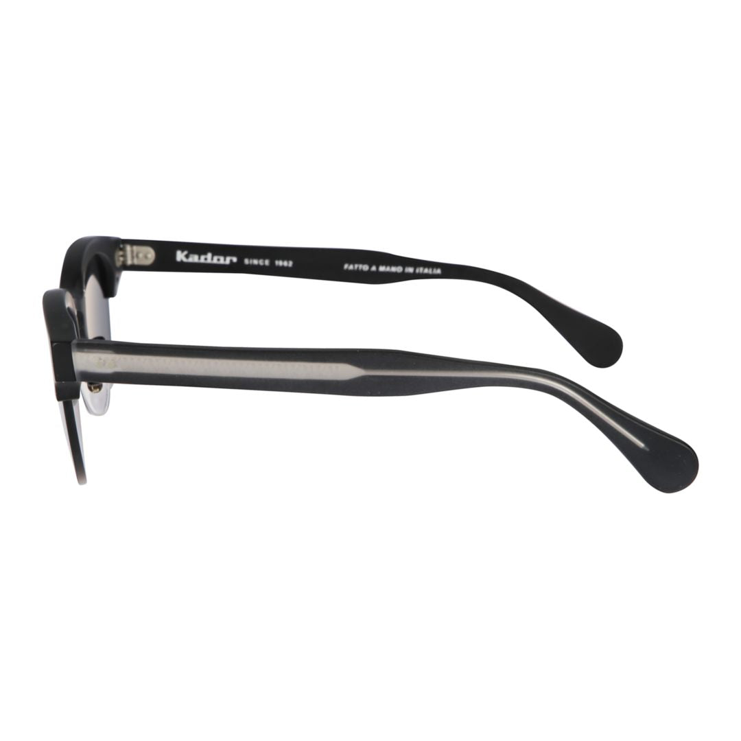 Woody Cal 49 Clubmaster Design Sunglasses with Reflective Lenses