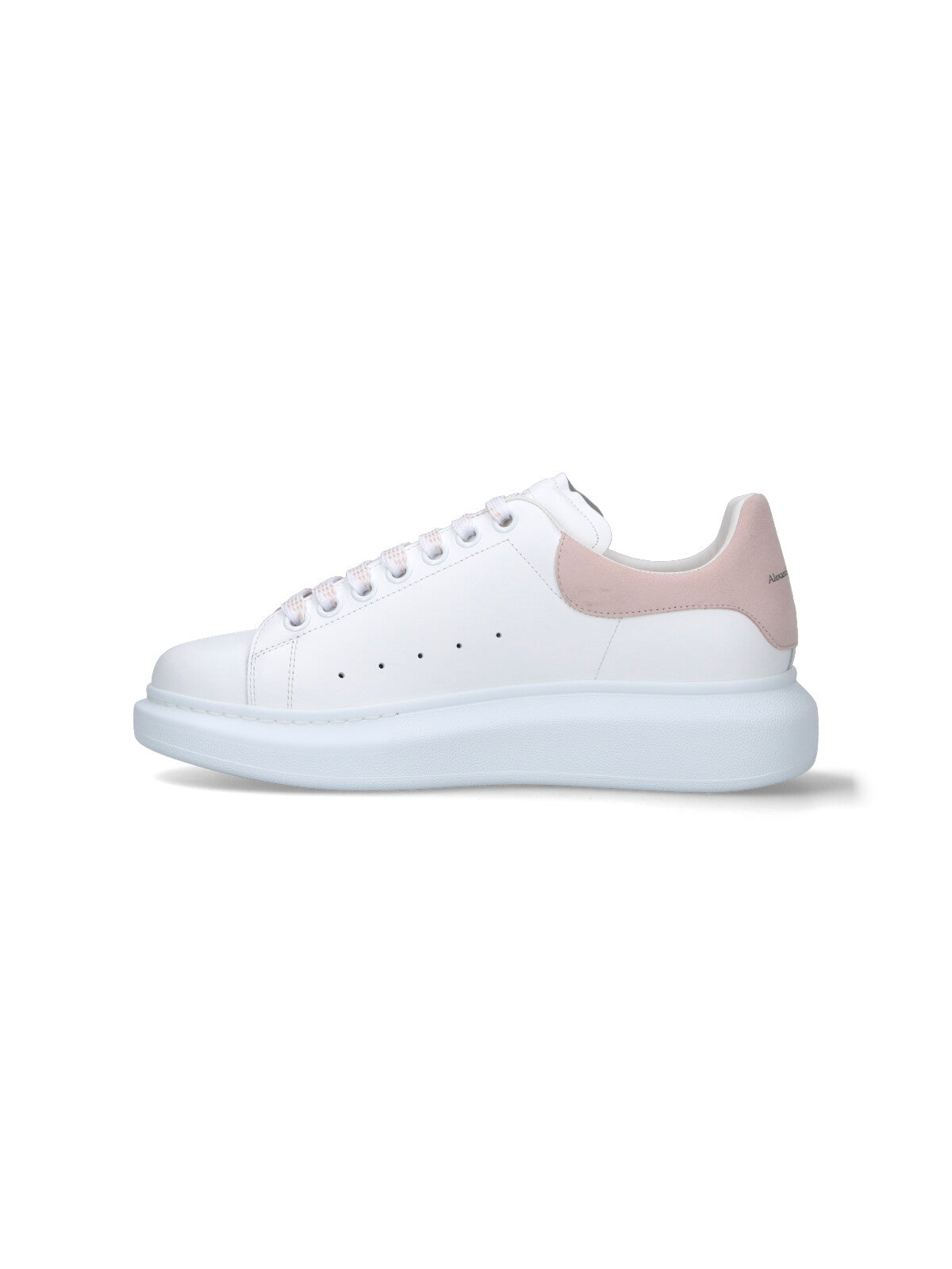 "Oversize" Sneakers, In White Calfskin