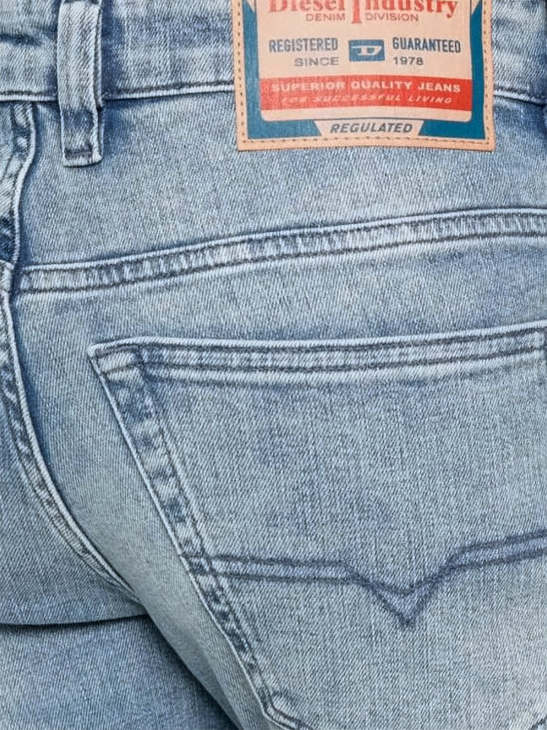 Classic Light Blue Denim Pants