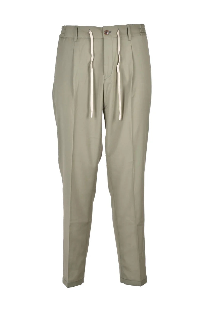 Stretch Trousers - Sage Green