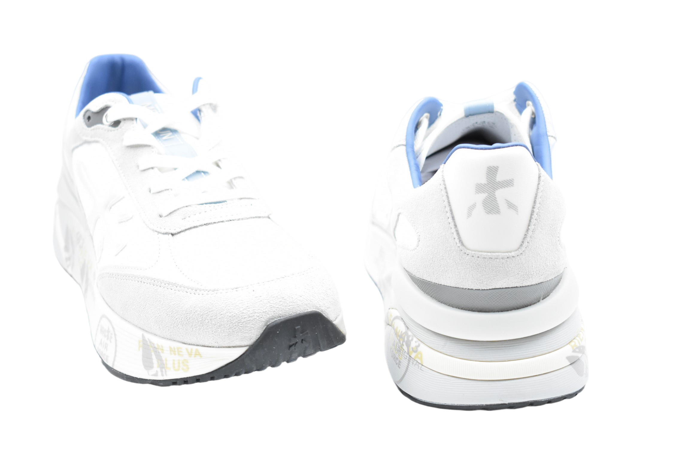 Lightweight Low-Top Sneakers With Textured Upper And Distinct Branding