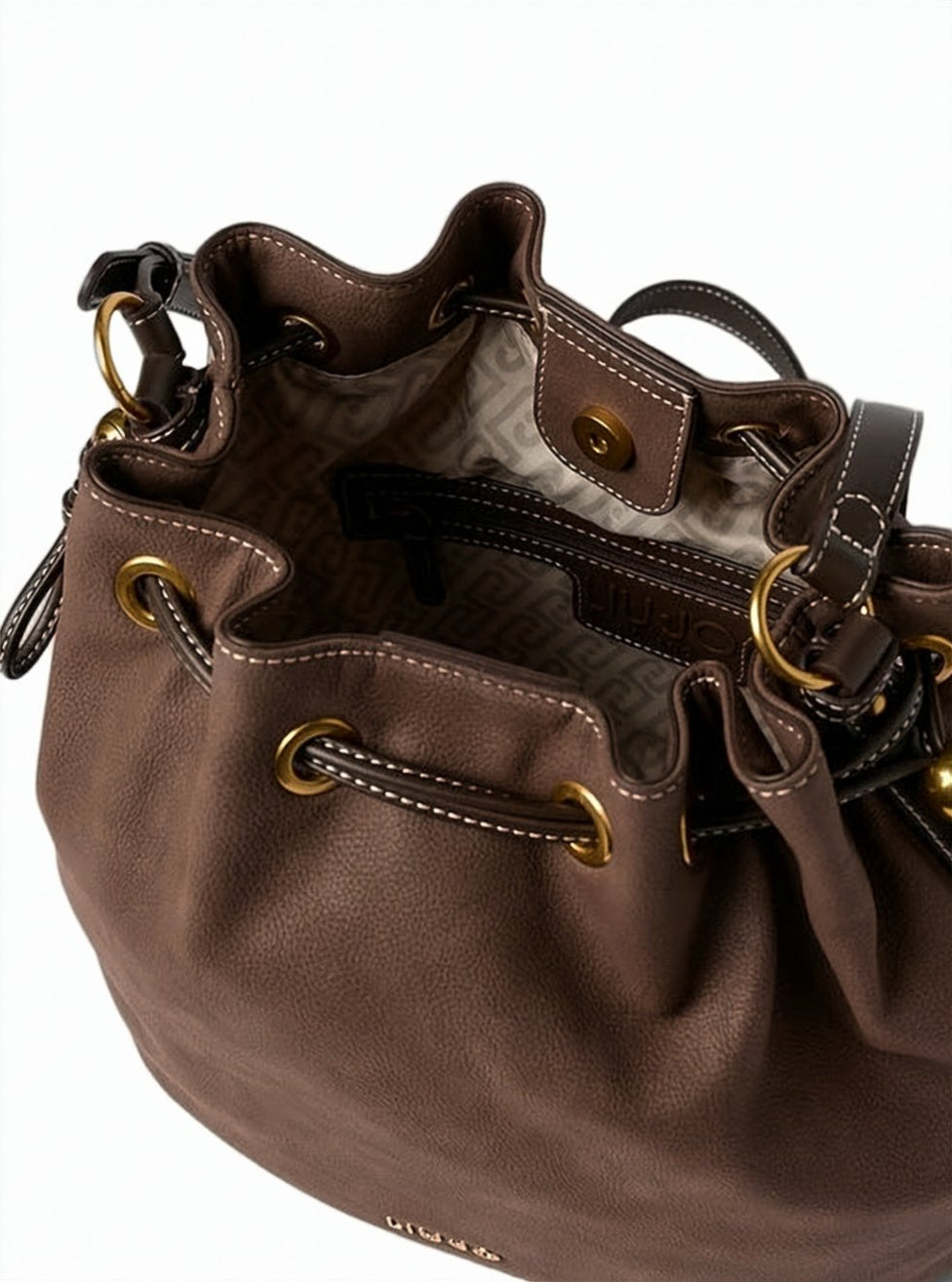Bucket Drawstring Shoulder Bag