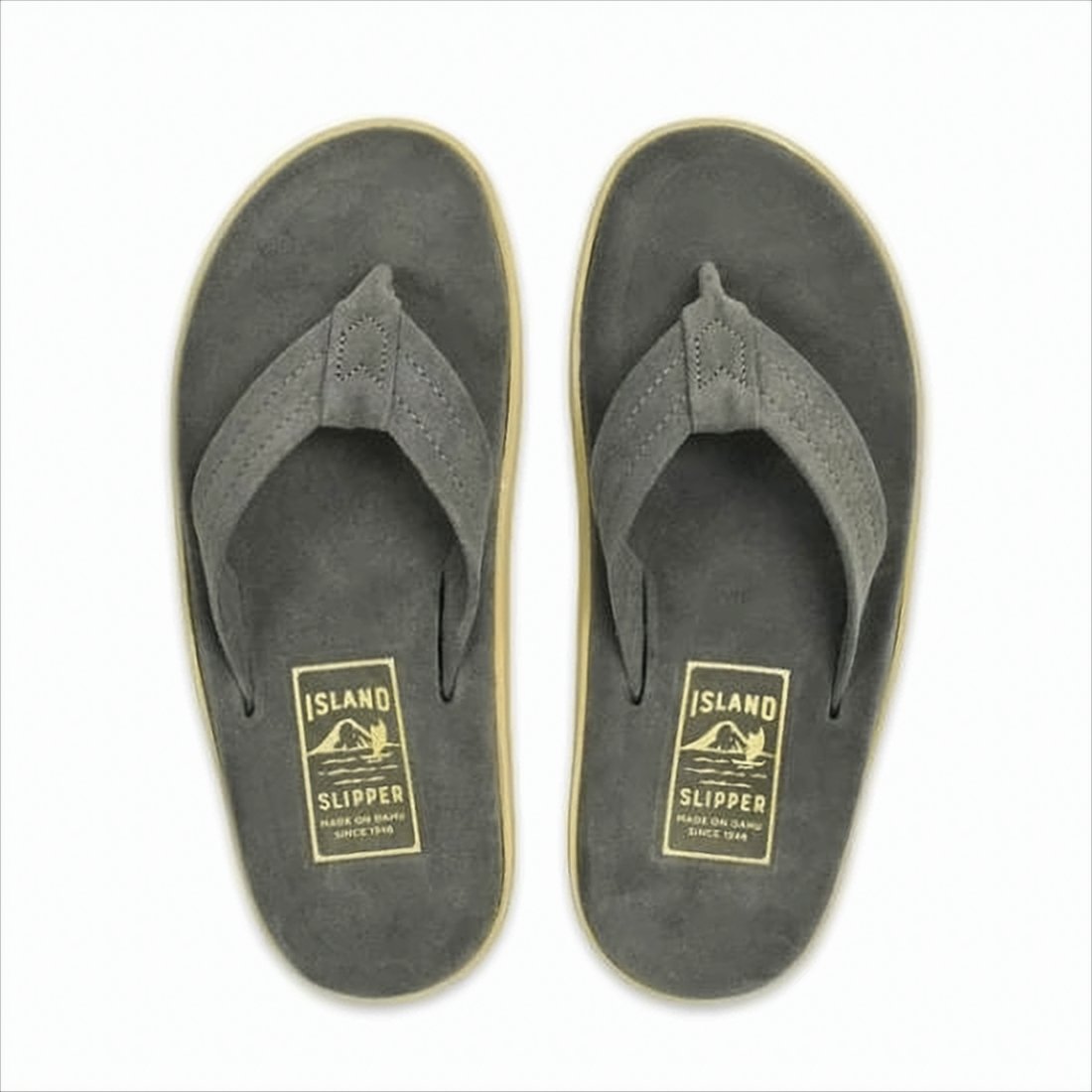 Suede Upper Thong Design Sandals