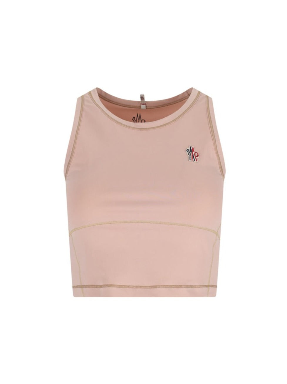 Logo Tank Top, In Pink Nylon