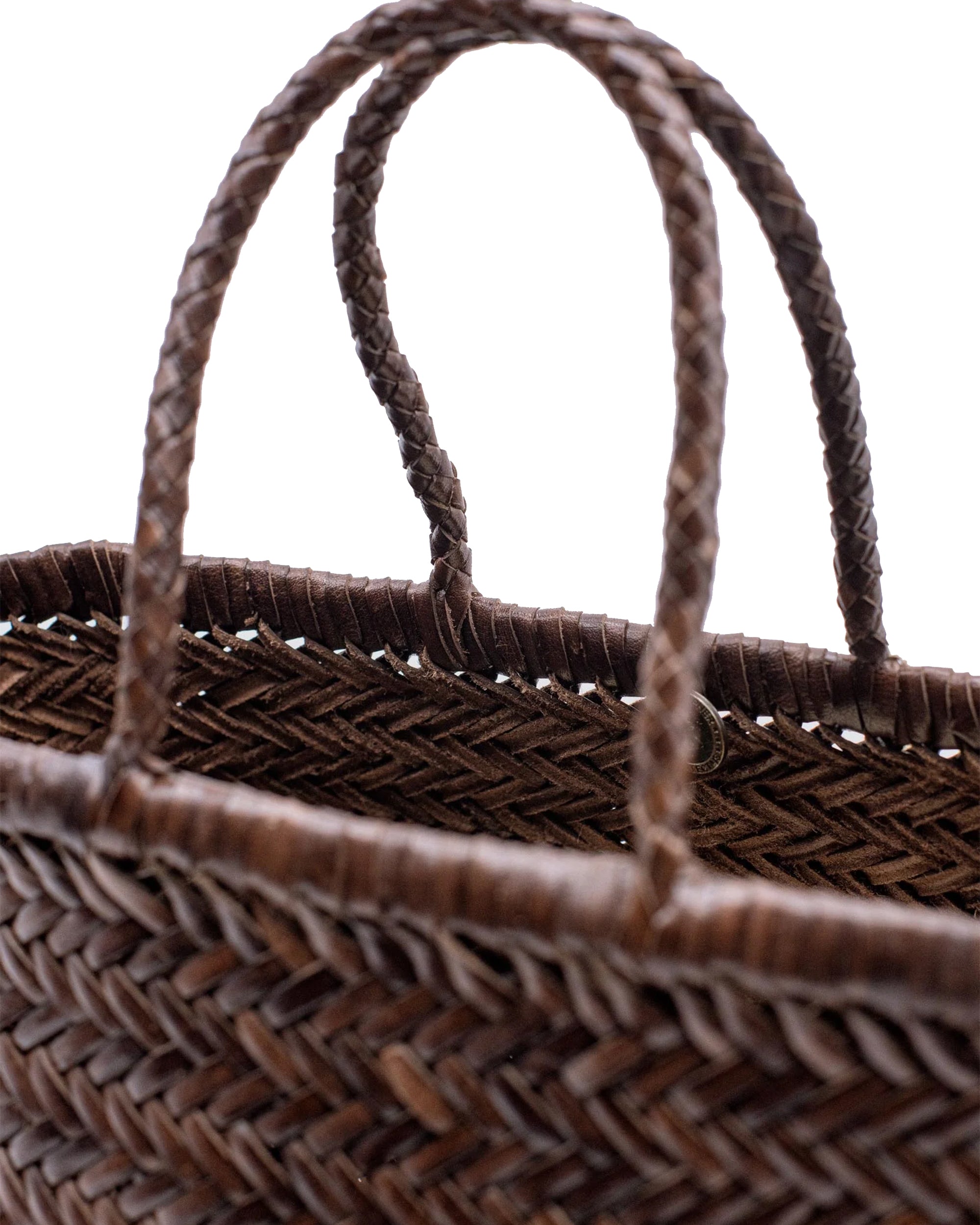 Borsa A Mano Triple Jump Small Dark Brown