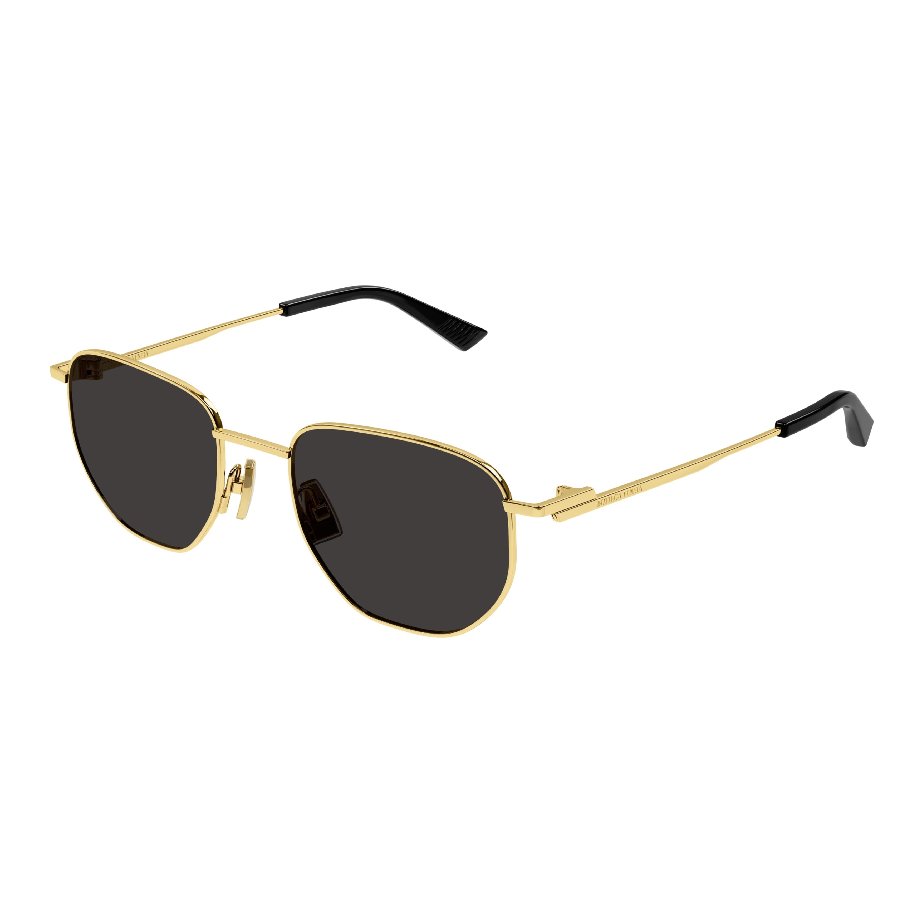 Bv1301s Gold Metal Frame Sunglasses