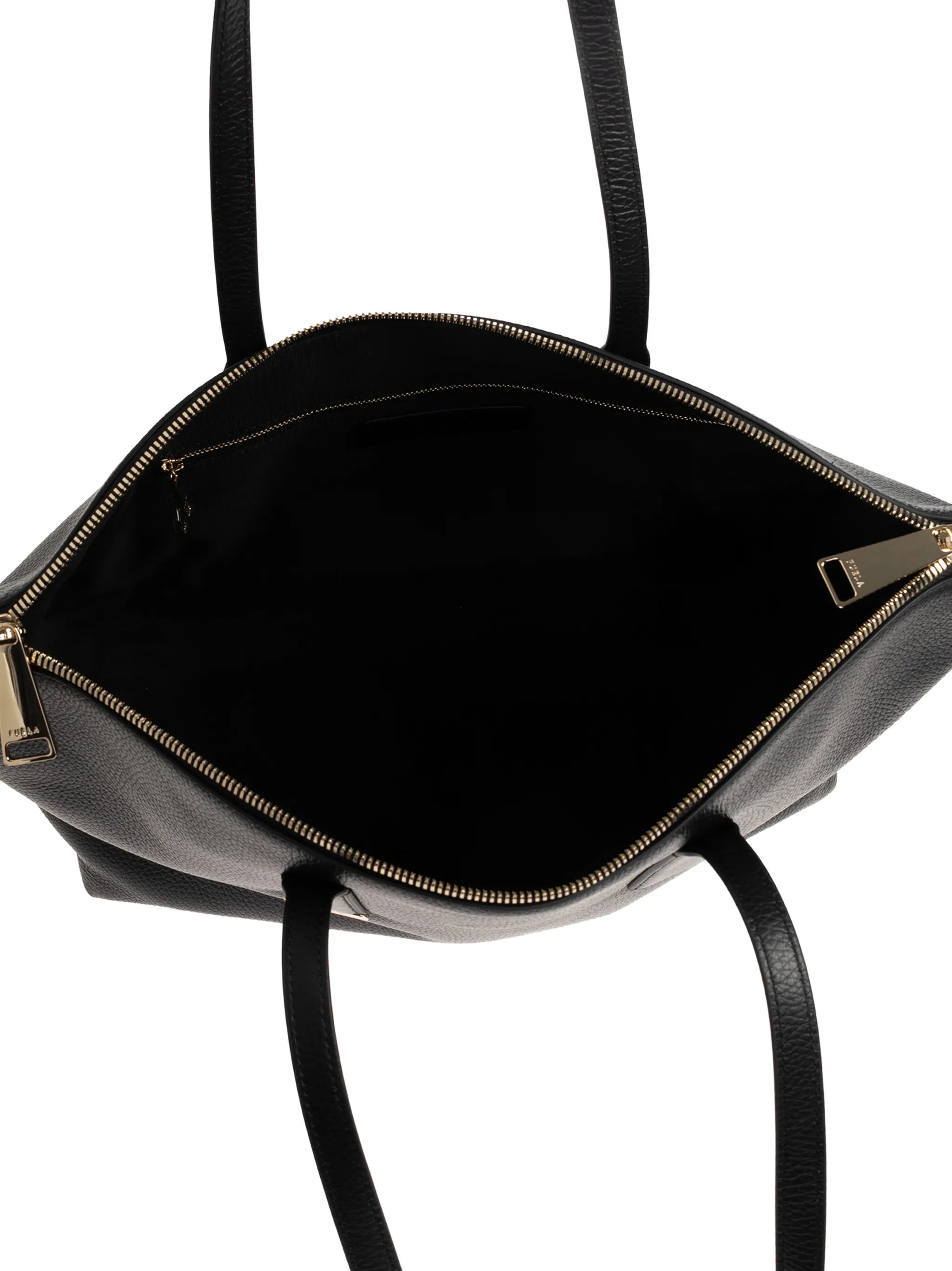 Olivia L Tote Rectangular Textured Leather Tote