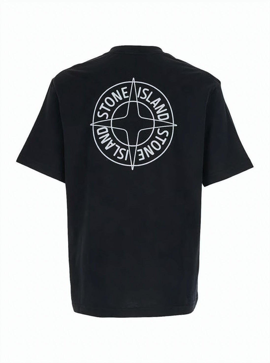 Relaxed Fit Black Cotton T-Shirt