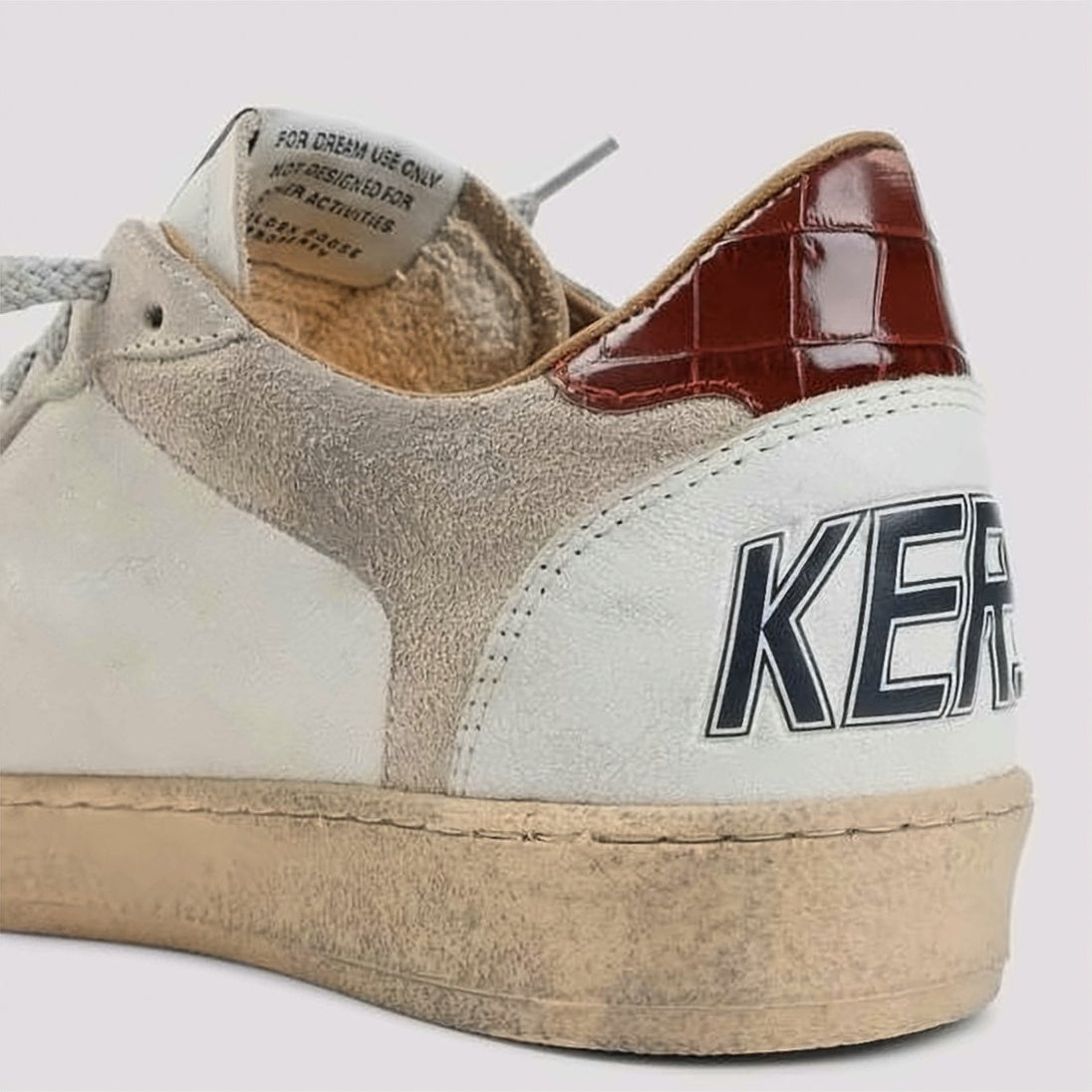 Distressed Low-Top Sneakers