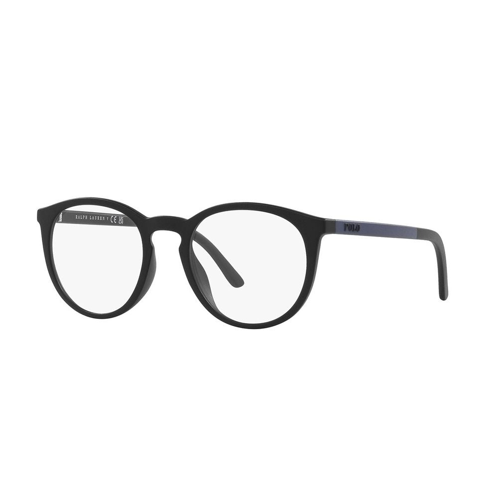 Ph4183U Pantos-Shape Matte Black Eyewear With Clip-Ons