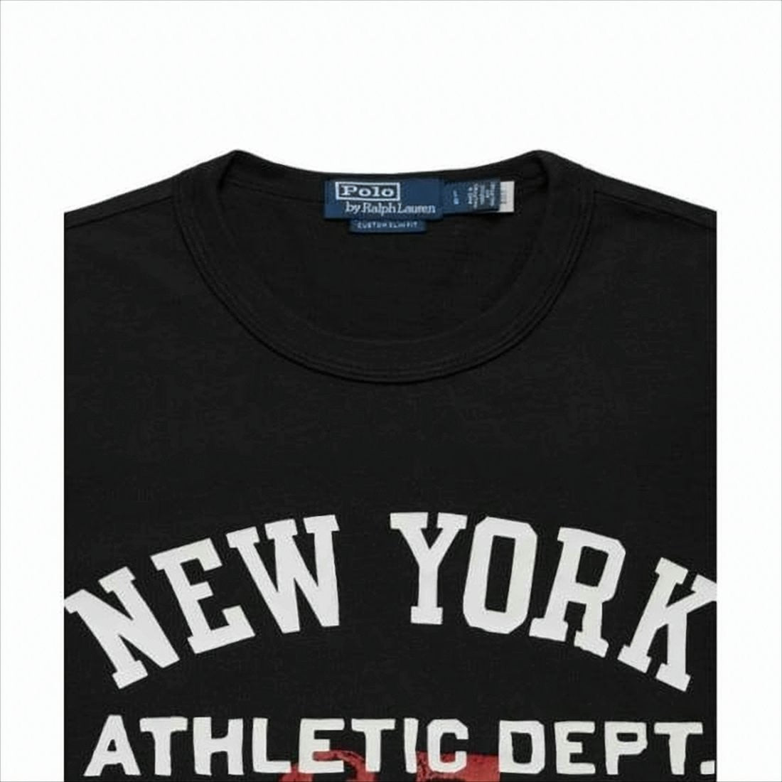 Classic Crew Neck Cotton T-Shirt with Bold Graphic Print