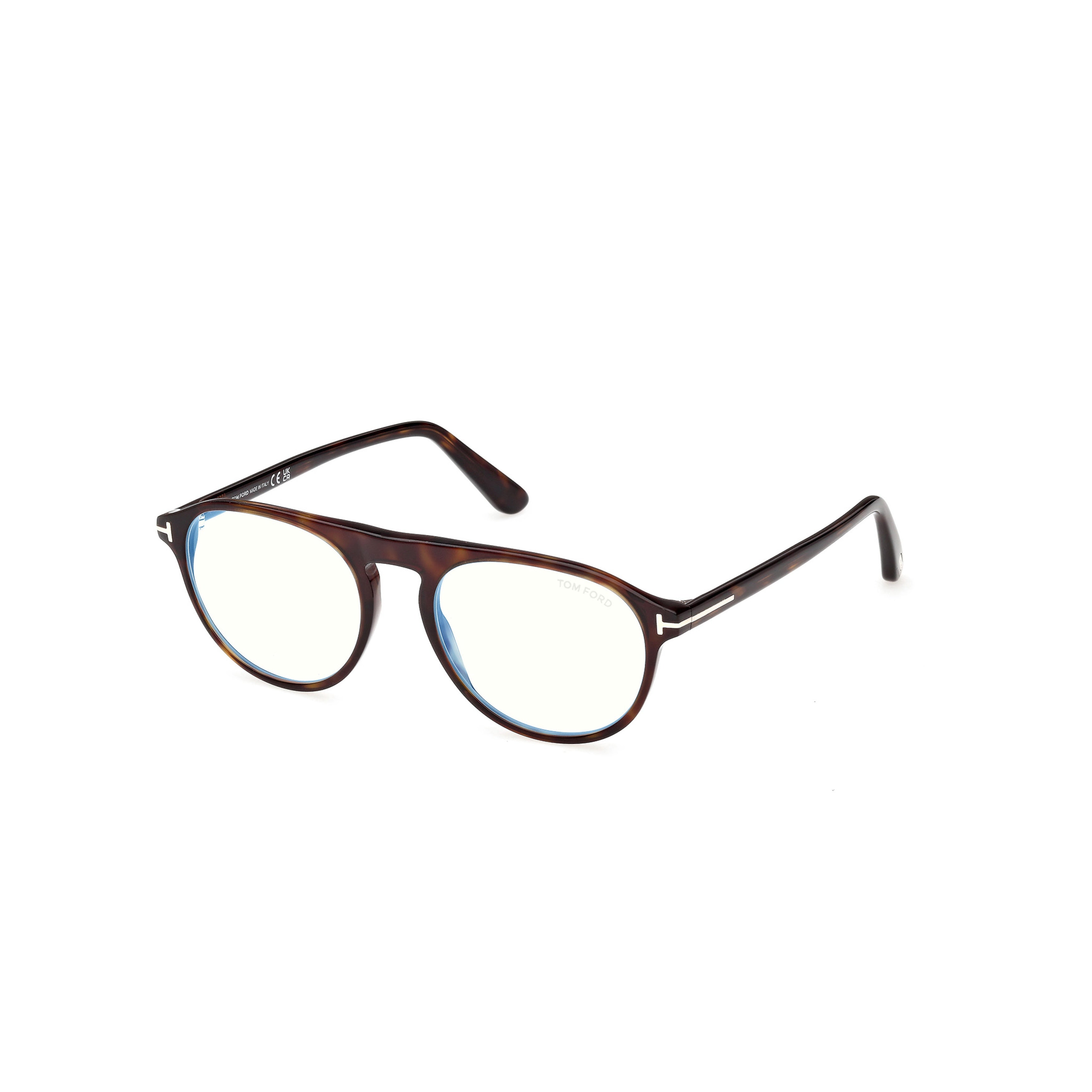 Ft6118-B Aviator-Inspired Tortoiseshell Acetate Sunglasses