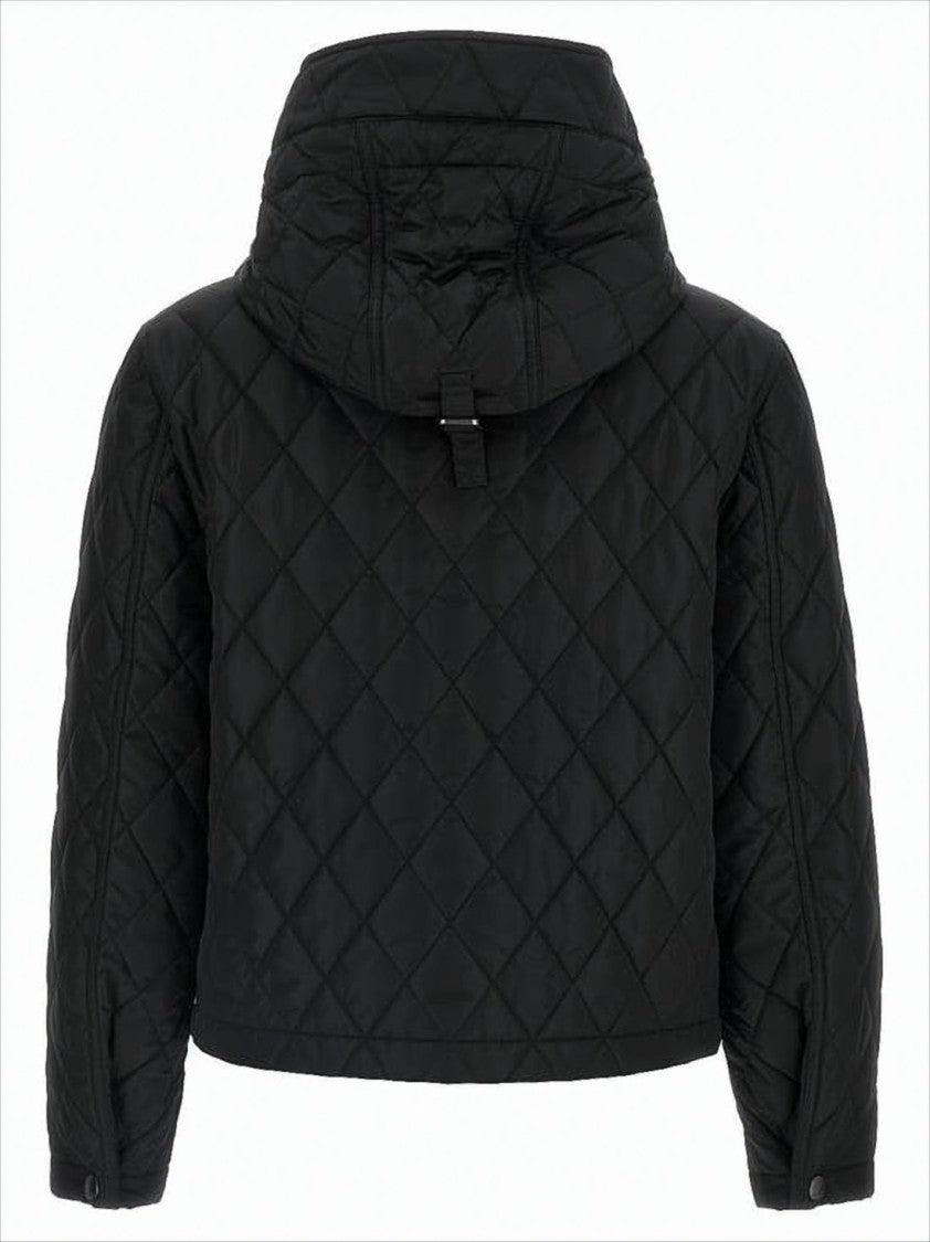 Quilted Casual Jacket with Hood