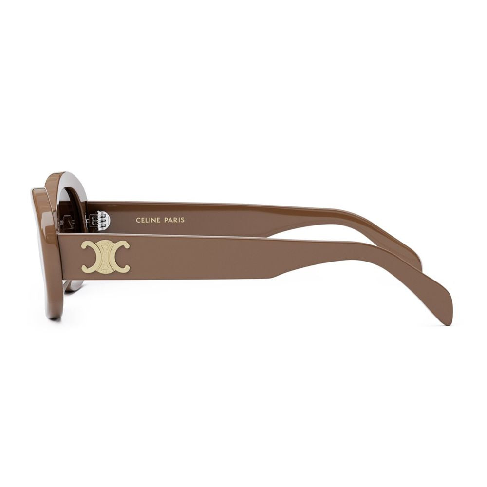 Triomphe Triomphe Oval Sunglasses