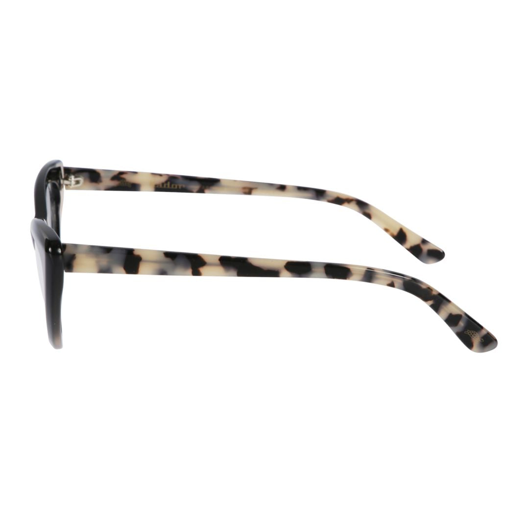 Papilio Bold Cat-Eye Sunglasses with Tortoiseshell Arms