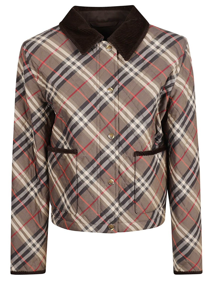 Plaid Pattern Jacket