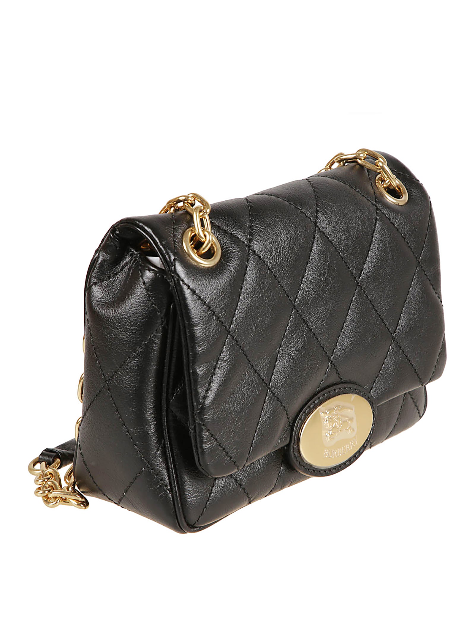 Quilted Calf Leather Shoulder Bag