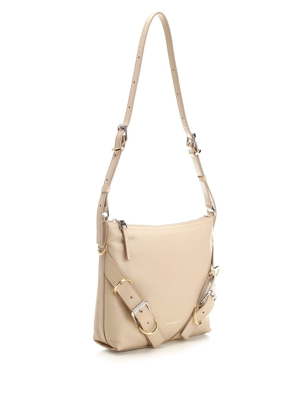 Rectangular Textured Leather Bag
