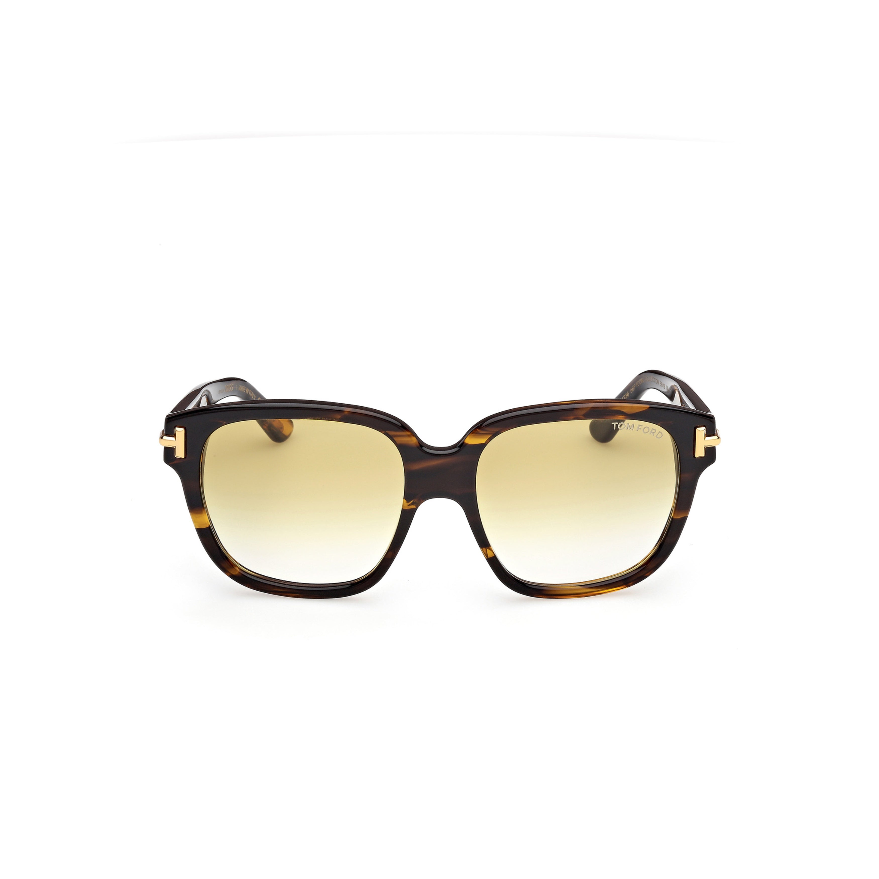 Ft1236 Tortoiseshell Square Frame Sunglasses