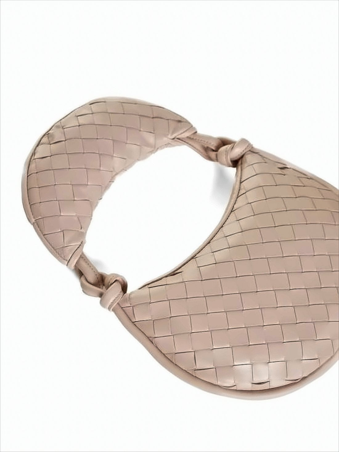 Woven Lambskin Shoulder Bag