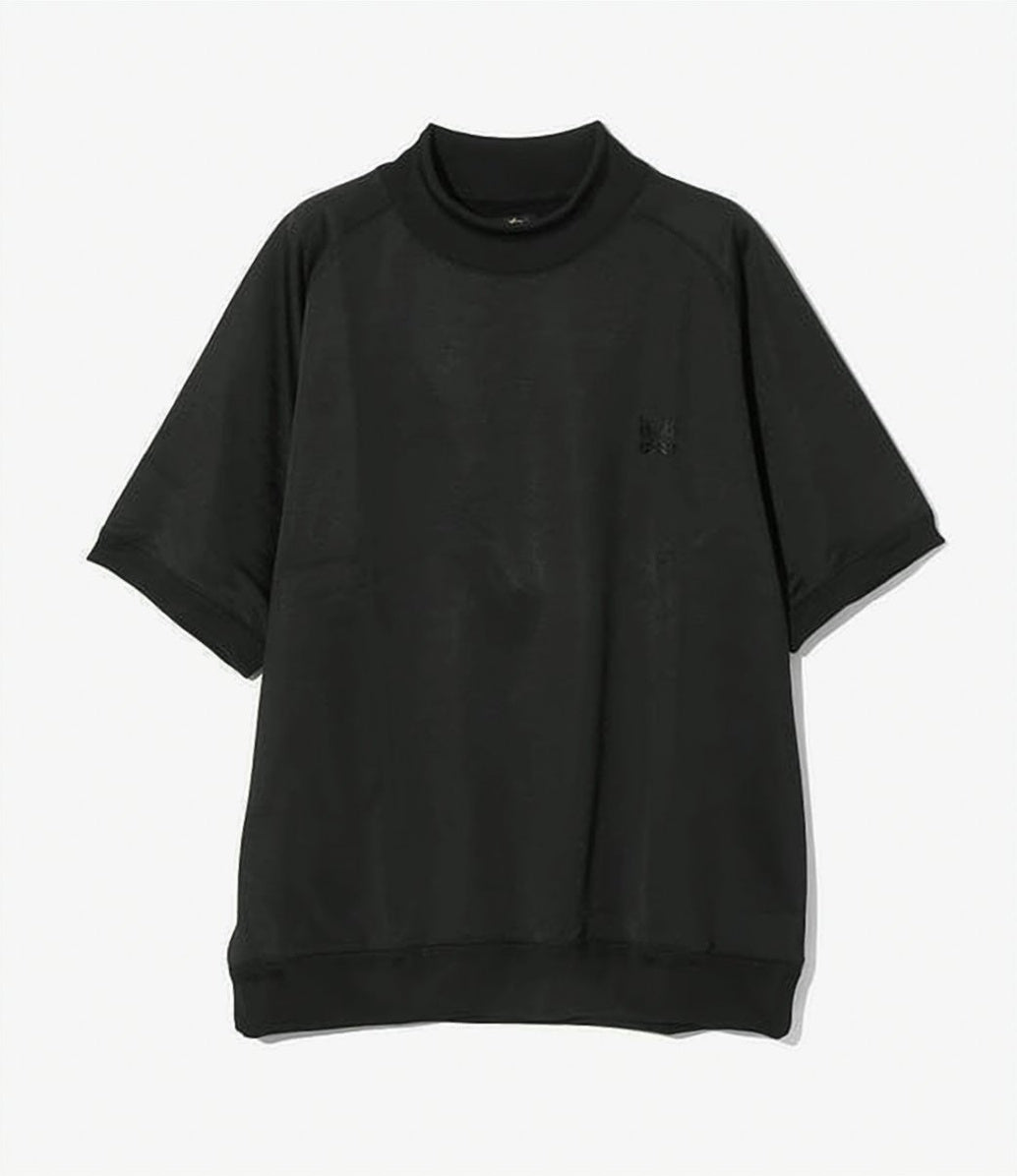 Relaxed-Fit Black Polo Shirt
