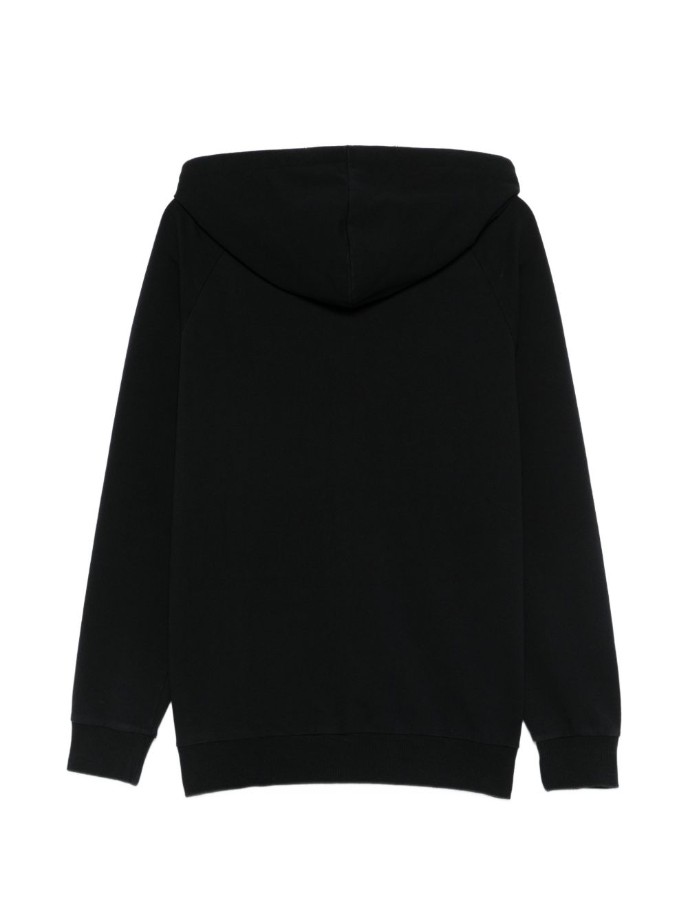 Black Silk and Nylon Knit Sweatshirt