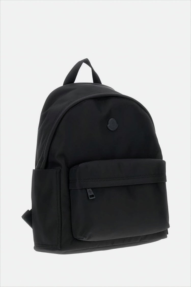 Minimalist Black Backpack with Adjustable Straps