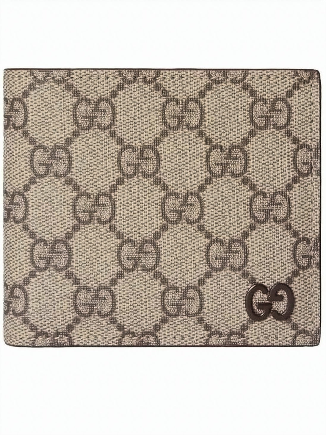 Interlocking GG Pattern Canvas Wallet
