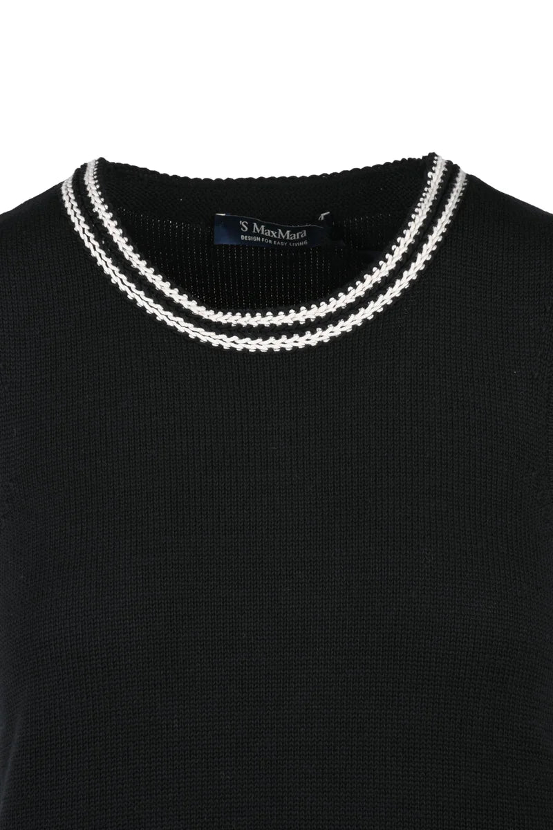 Cotton Vest - Black