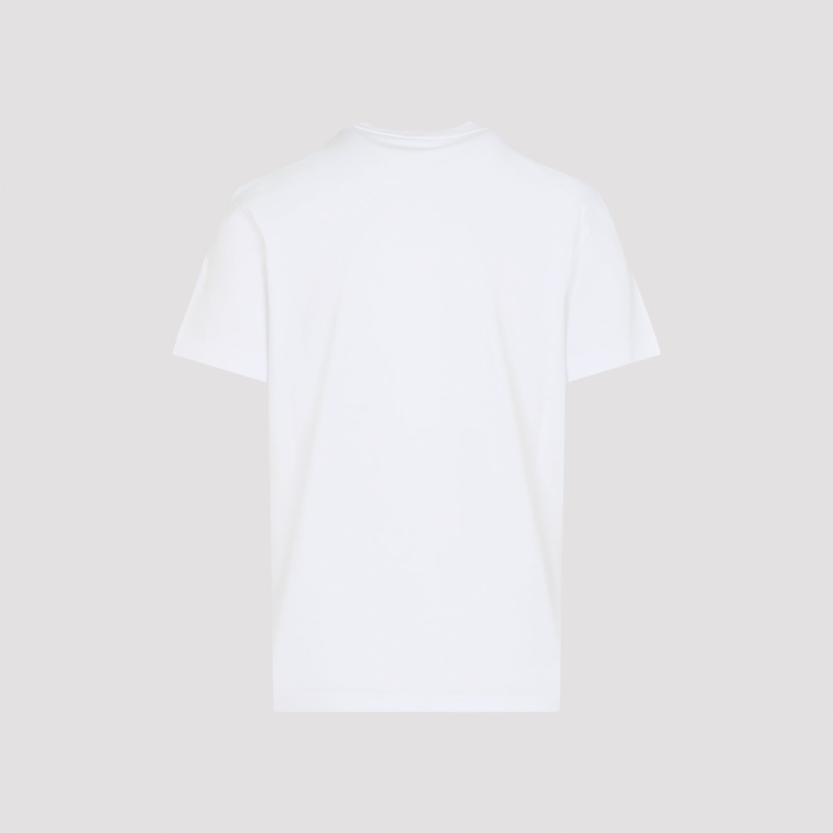 Minimalist Cotton T-Shirt with Emblem Logo