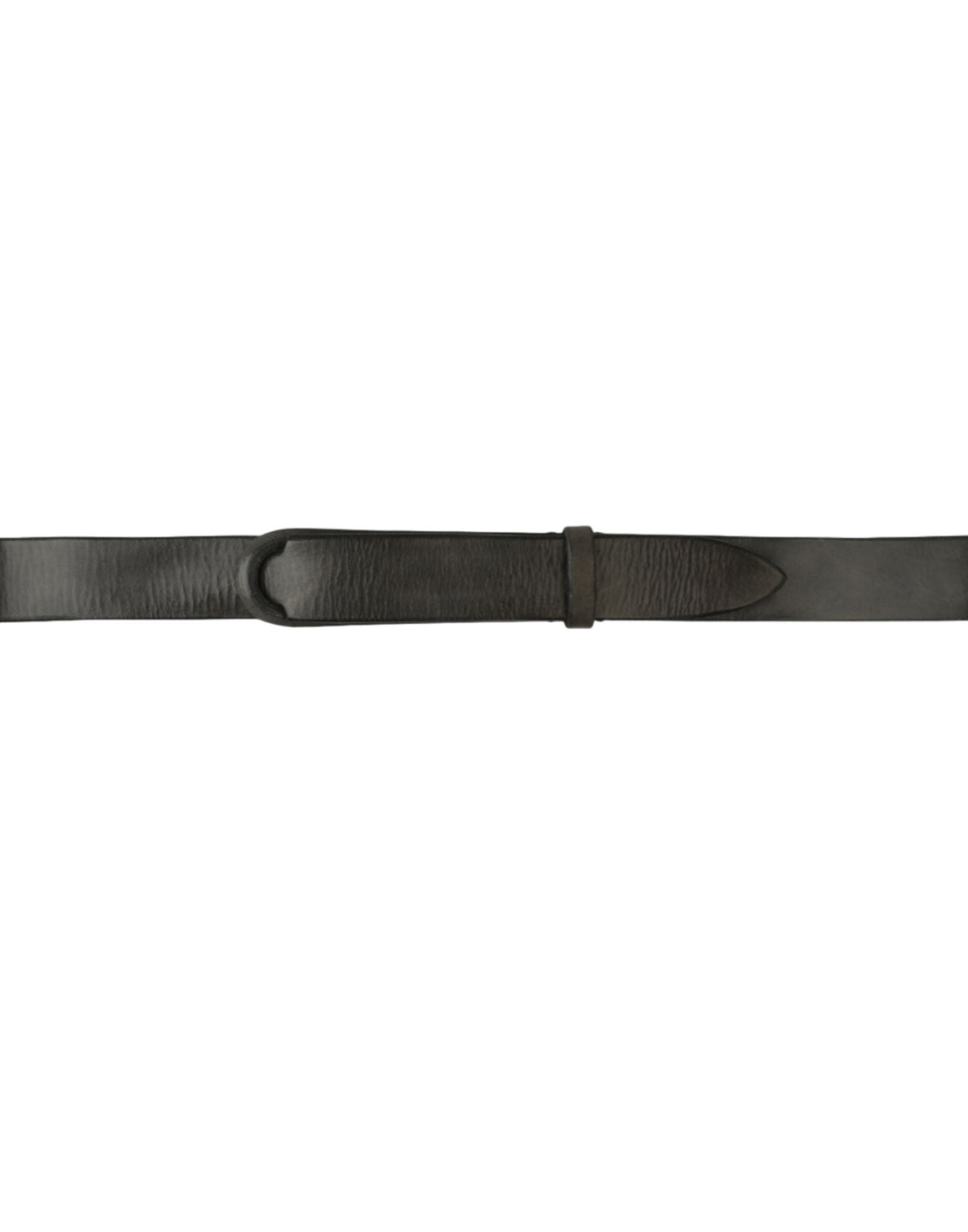 Vintage Calfskin No-Buckle Men'S Belt