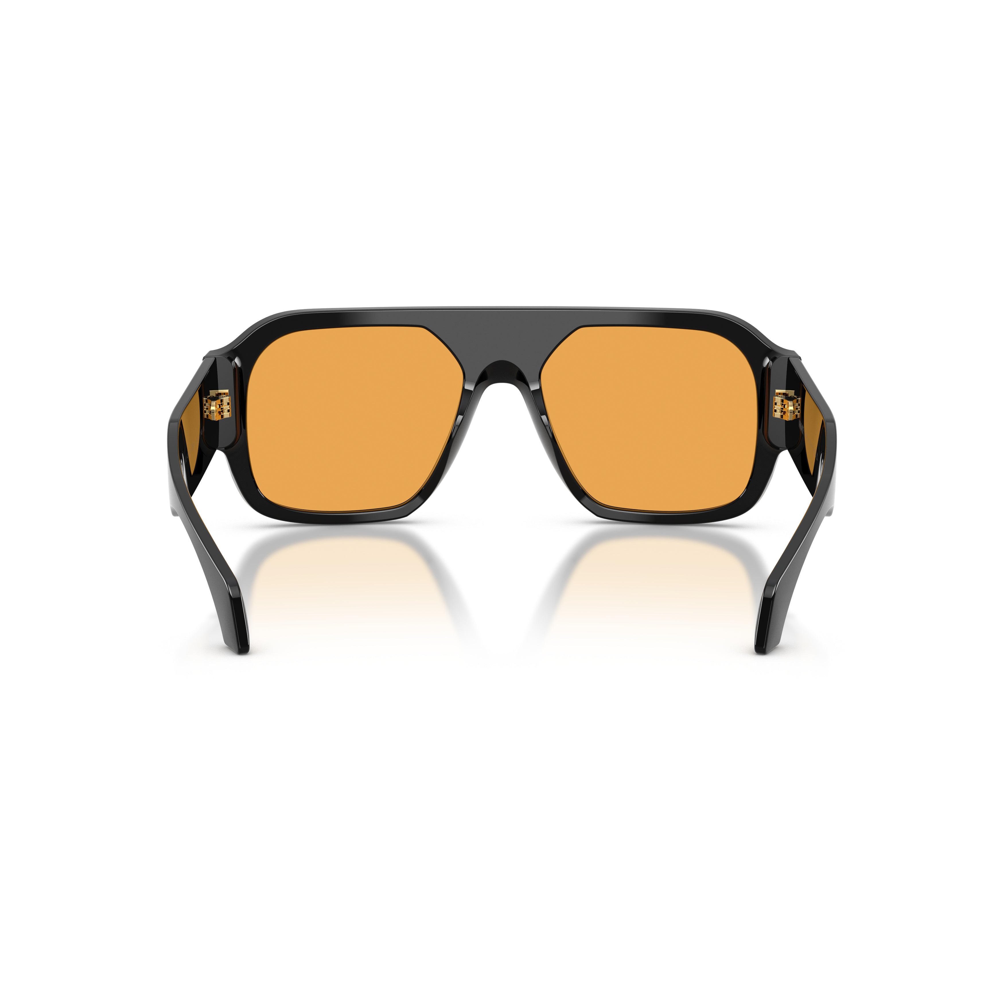 0ve4508u Bold Black Oversized Rectangular Sunglasses