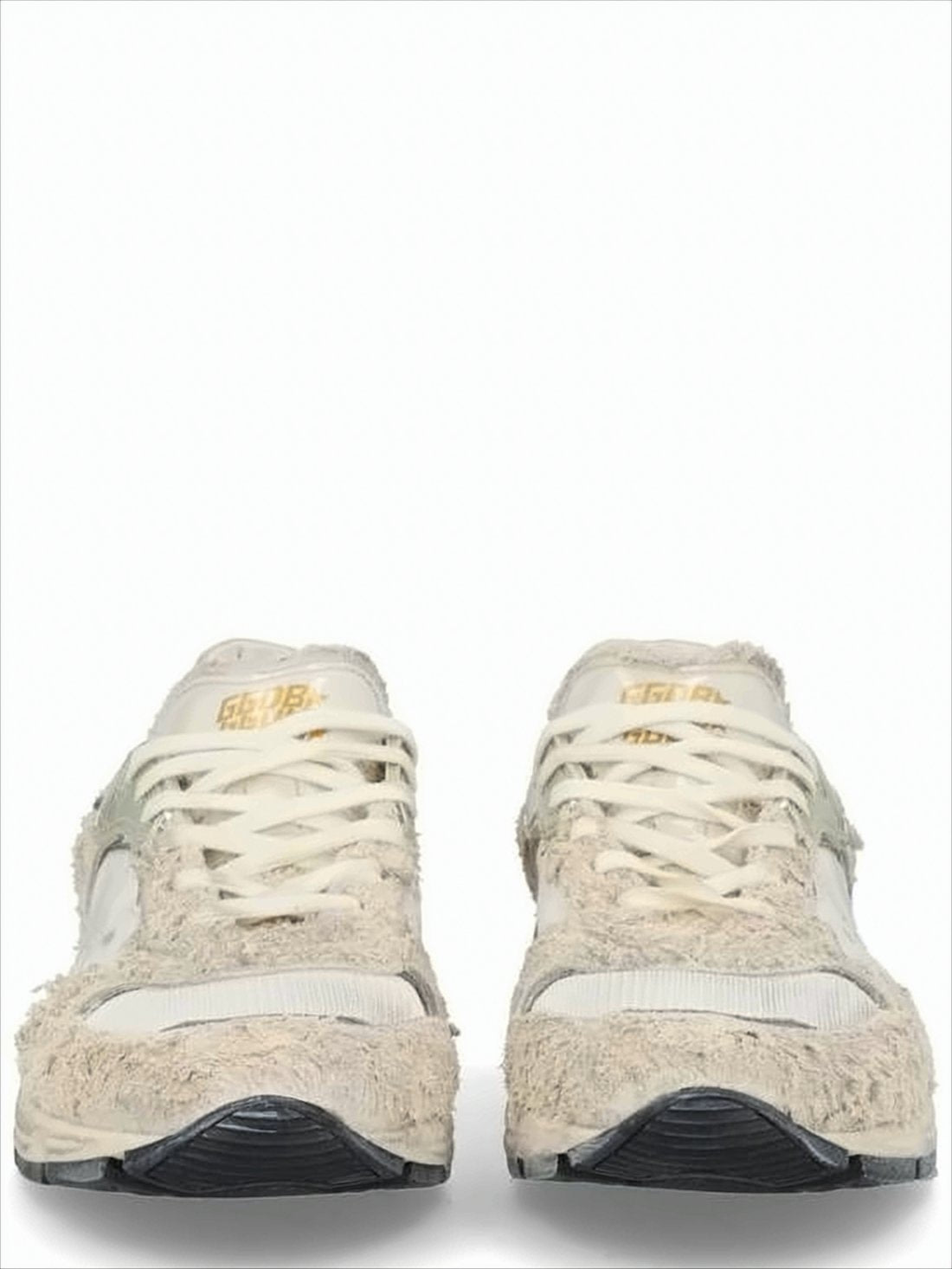 Distressed Textured Sneakers with Star Detail