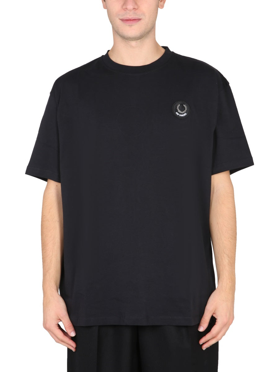 Relaxed Fit Black T-Shirt With Graphic Print