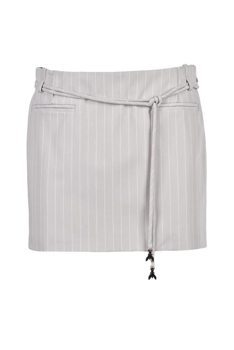 Mini Skirt Stretch - Light Grey