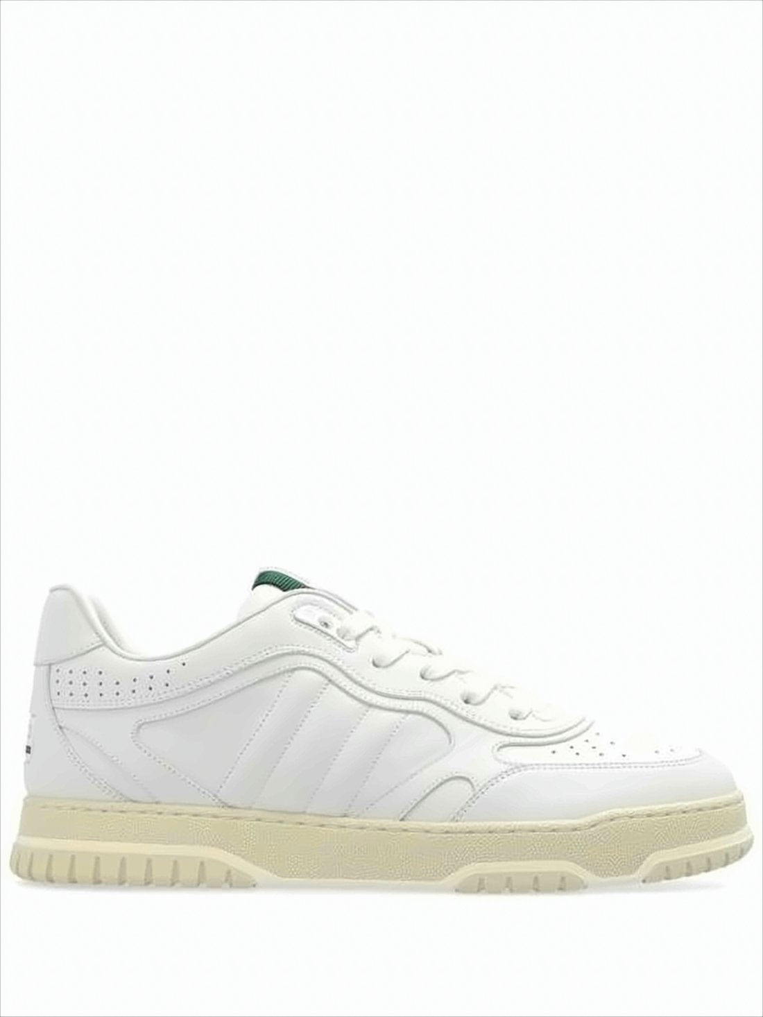 Low-Top Sneakers with Striped Fabric Detail