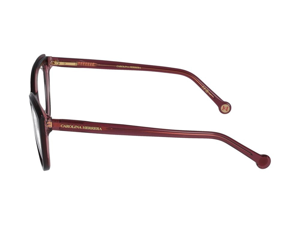 Okulary Carolina Herrera HER 0207 C8C Burgundowa czerwień 53/17/145