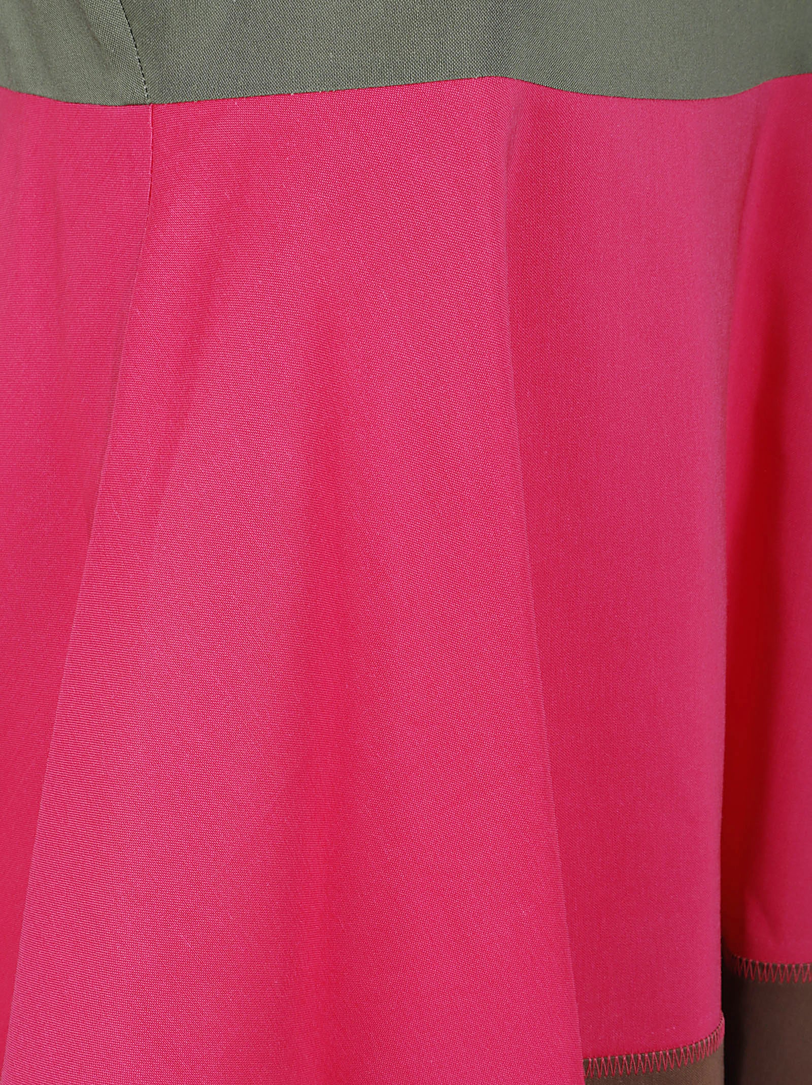 Tiered Midi Dress with Empire Waistline