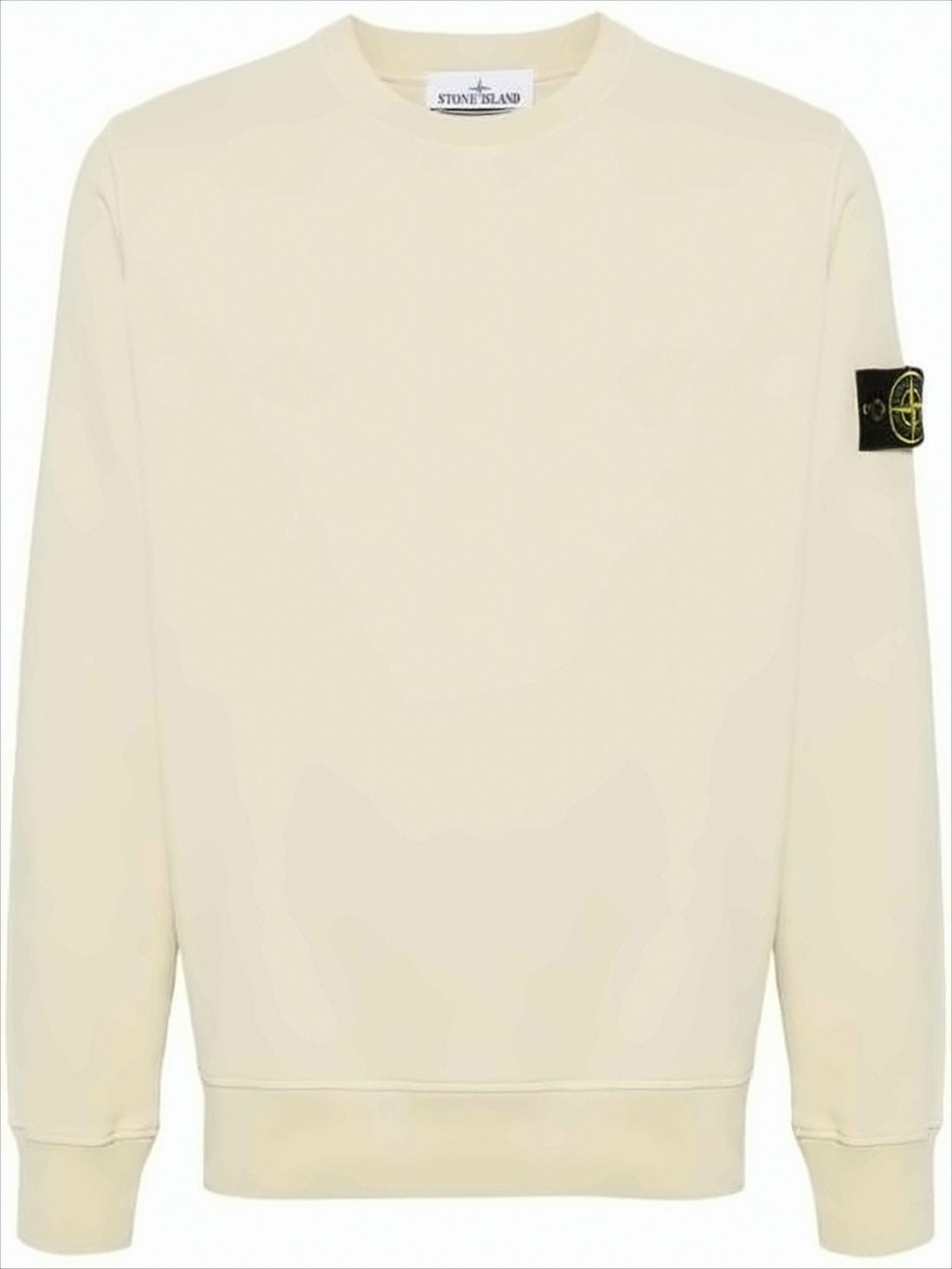 Crewneck Sweatshirt with Compass Logo Patch