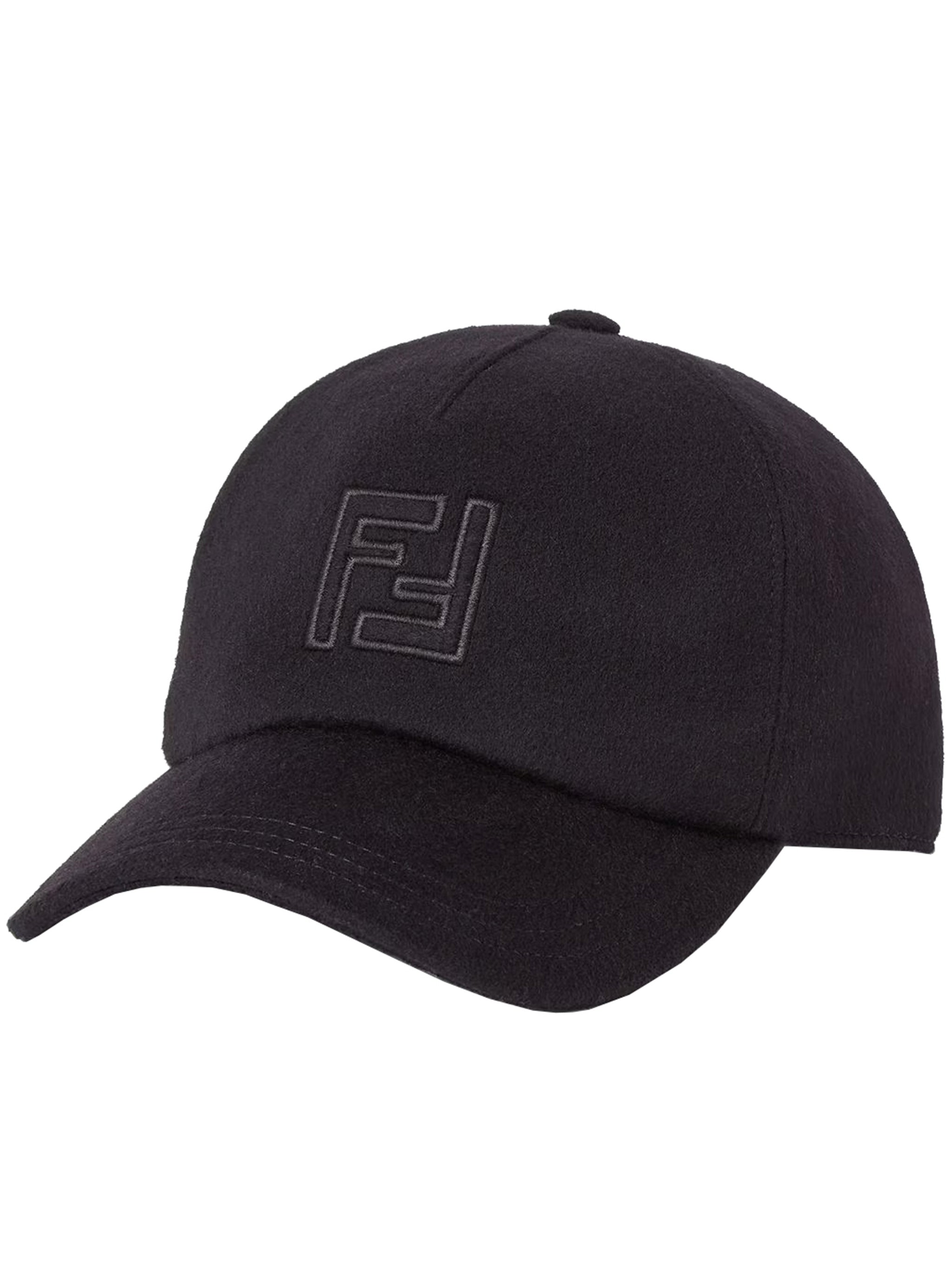 Baseball FF Structured Black Embroidered Cap