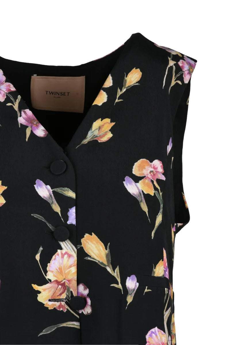 Viscose Vest - Black