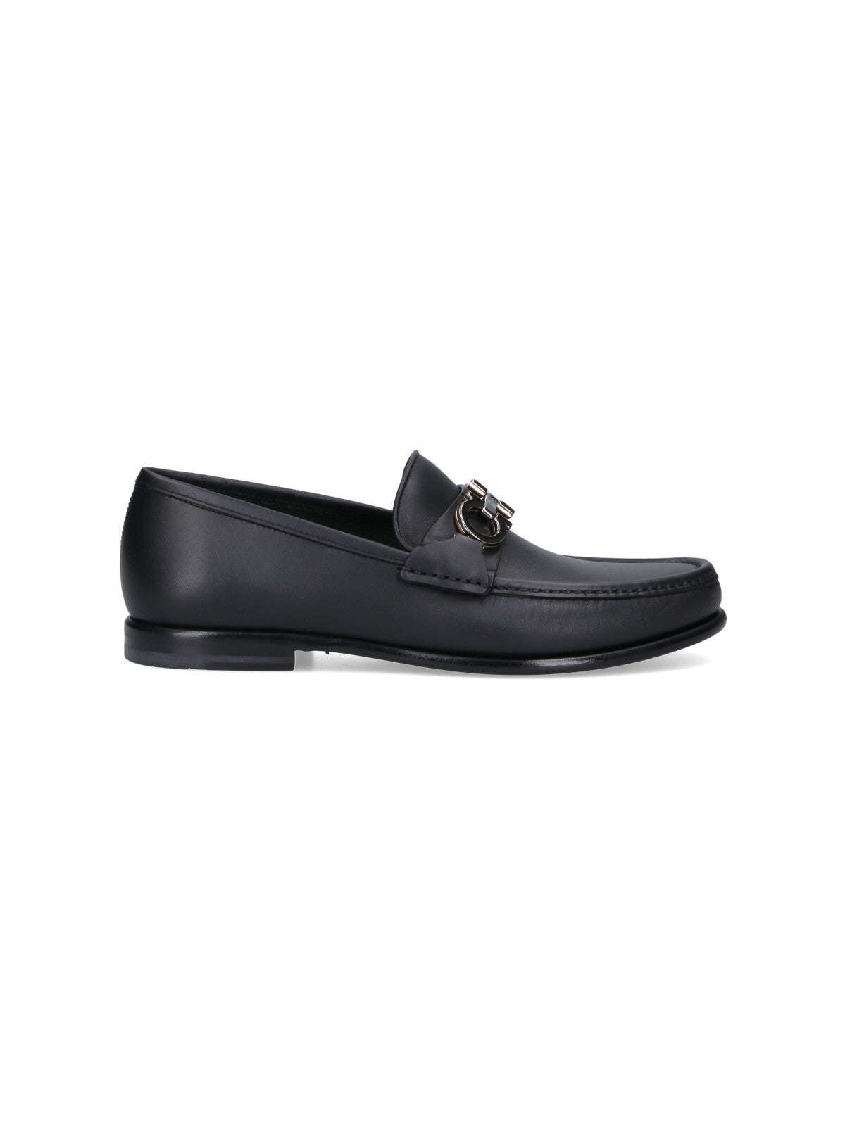 Moccasins with Reversible Silver and Gold Hardware