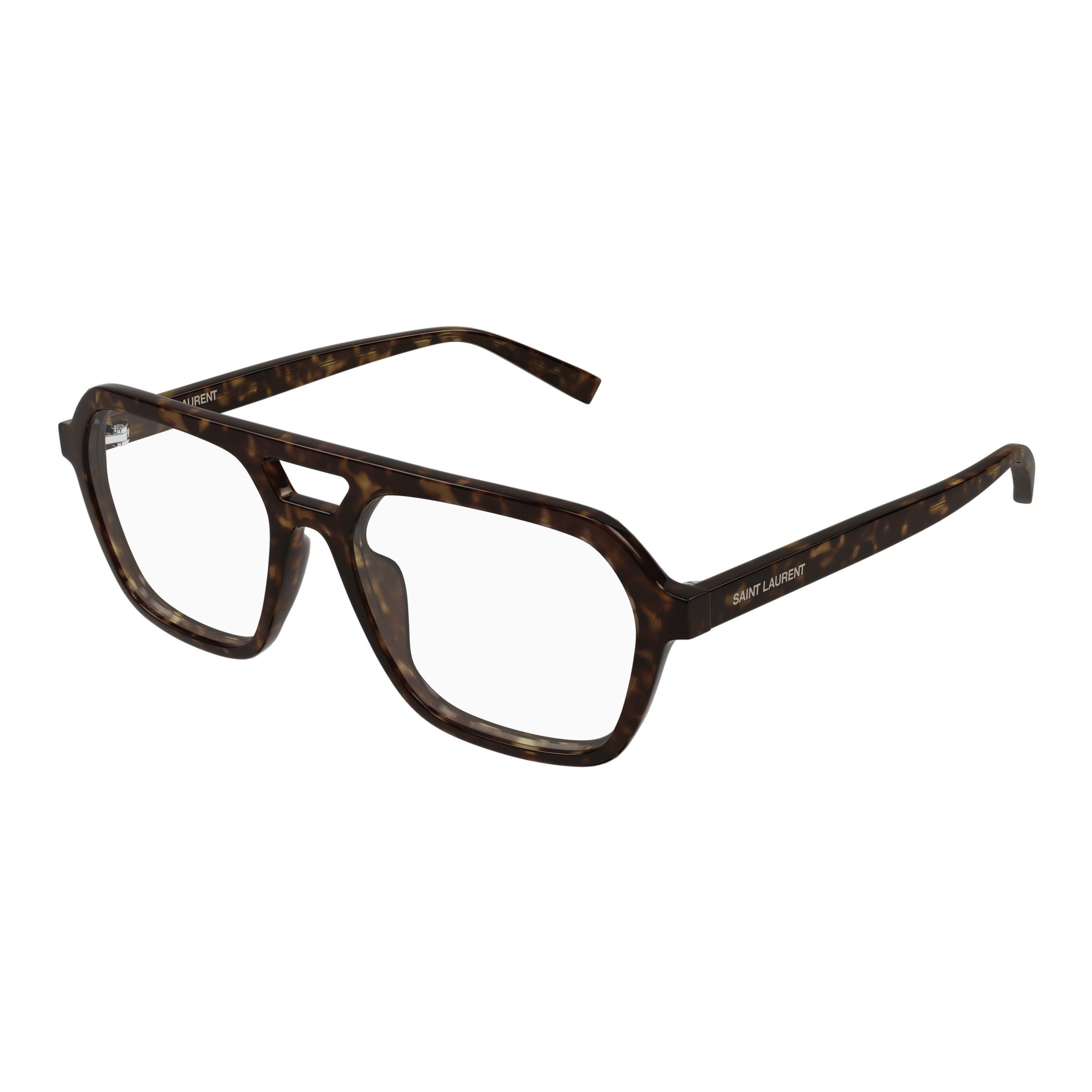 Oversized Square Tortoiseshell Frame Eyeglasses